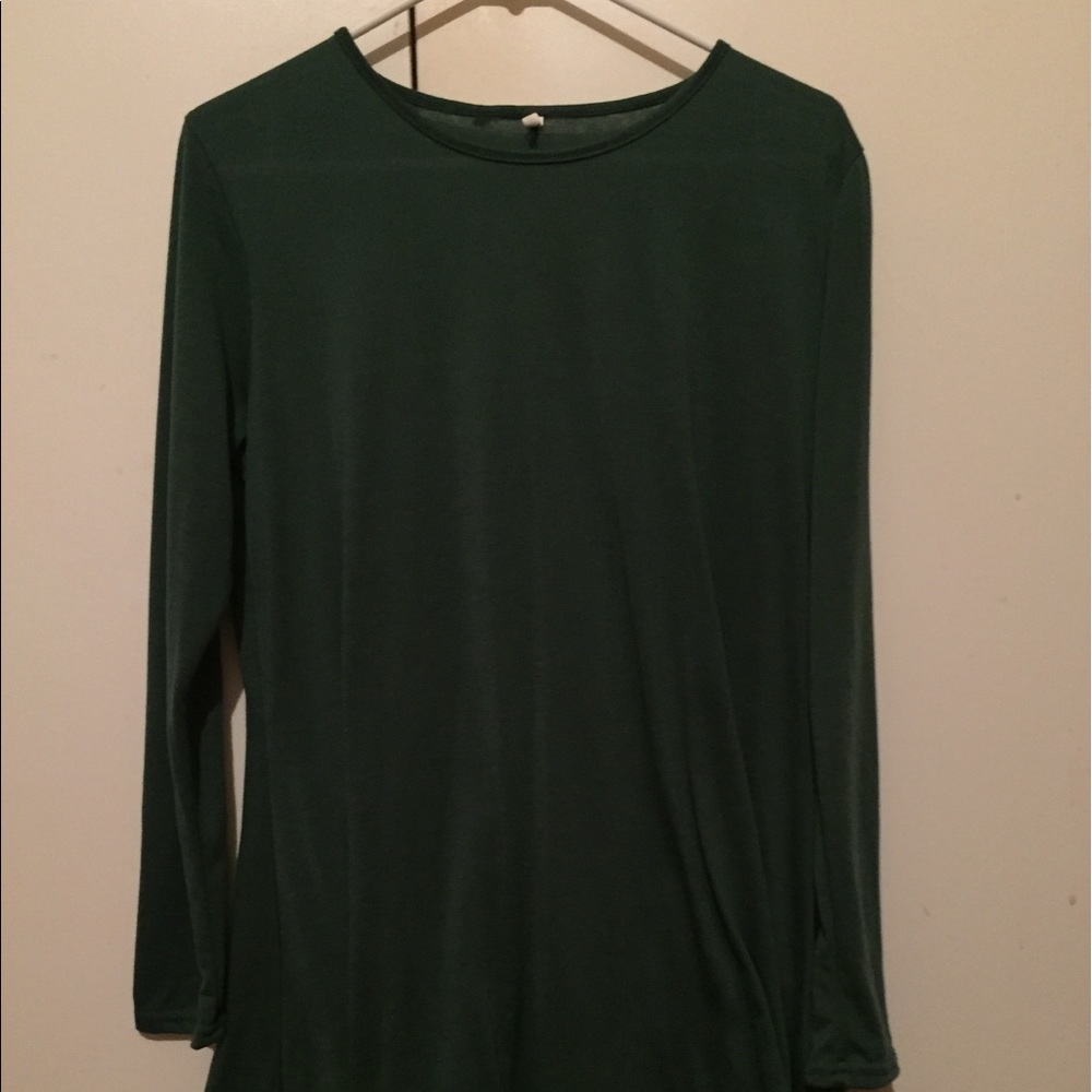 Green dress